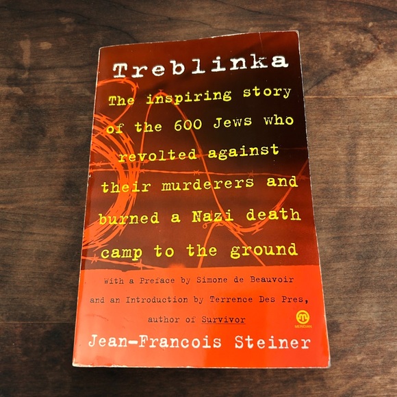 Vintage Other - Book Treblinka by Jean-Francois Steiner Judaism History WWII